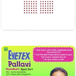 Pallavi Sticker Kumkum Forehead Maroon Bindis-image-13