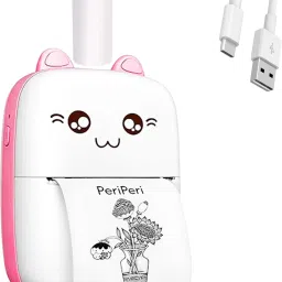 HINATA Thermal Pocket Printer, Bluetooth Mini Printer for Kids, Notes, Labels THERMAL-10