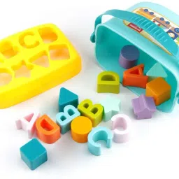 trendora Alphabet Shape Sorting Box – Early Learning Toy for Toddlers image 2