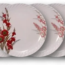 carnival Smart(510)(SIZE-18 CM) Melamine Dinner & Lunch Plate Round Serving Plate 6 Pcs Dinner Plate-picture-40