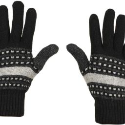 Self Design Winter Men Gloves-picture-10