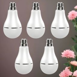 Emergency Bulb 9W LED 1200mAh battery 4 hrs emergency light Pack of 5 bulbYM488 4 hrs Bulb Emergency Light-image-71