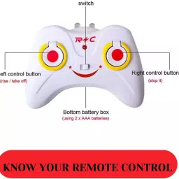 sunzita RC Helicopter with Hand Gravity Sensor, Flying Toy with 3D Light & Safety Sensor image 3