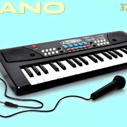 X277 Keys Piano Toy with Microphone, USB Power Cable & Sound Recording Best Birthday Gift for Boys and Girls Musical Instruments Analog Digital Piano-picture-15