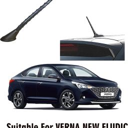 Standard Quality Car Roof Decorative Show Antenna With Adhesive Tape Ant_064 Flexible Aerial Rod Suitable For - VERNA NEW FLUDIC Whip Vehicle Antenna-image-74