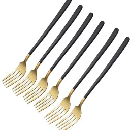 Stainless Steel Dinner Forks Table Forks Set Long Handle Forks for Buffet Forks Stainless Steel Serving Fork Set-image-71