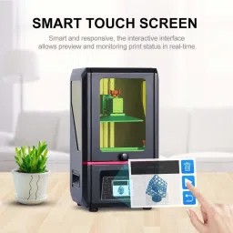 anycubic Photon UV 3D Printer | Photocuring Ultra Precision | 2560x1440 2K HD Masking LCD 3D Printer | with Smart Touch Colour Screen | Off-Line Print gives stable transmission | 3D Printer image 3