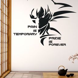 wallstick 81 cm MOTIVATIONAL SON GOKU Self Adhesive Sticker-picture-38