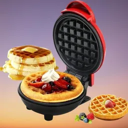 juggaris Personal Waffle Maker – Mini & Electric Waffle Maker-picture-5