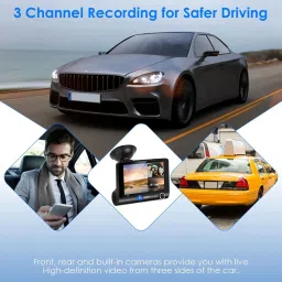 Maizic Smarthome Dashcam| WiFi| Wide Angle View| G-Sensor| GPS Log Reverse Assist Camera System image 3