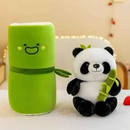 Bamboo Panda Teddy bear Kawaii Panda - Birthday (green)- 10 cm-picture-14