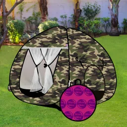 silver shine Jungle Printed Play house foldable kids Play Tent for Boys & Girls image 5