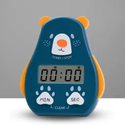 Digital Navy Blue Clock-picture-6