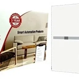 TEQOOZ 2-Switch 15Amp Wi-Fi + IR Remote Smart Glass Touch Switch (White) Smart Switch-28