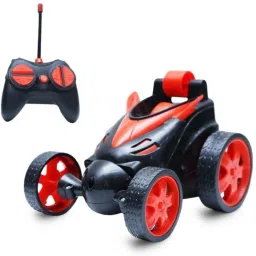 High-Speed Remote Control Stunt Car for Kids – Rechargeable, Red Black-25