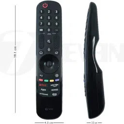 OSWORLD LG Remote Control with Netflix and Prime Functions Compatible for Magic LED TV Lg Remote Compatible with MR21GA LG 4K Smart OLED TV without Mouse & Voice (Without Voice & Mouse Features) LG Remote Controller image 2