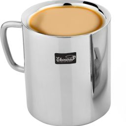 Pack of 4 Stainless Steel Ekveera Double Wall Sobar Tea and Coffee Medium Cup set of 4Pcs (200 Ml Each)-5