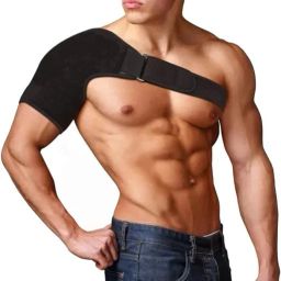 Shoulder Pain Relief for unisex, Shoulder Brace Immobilizer Belt universal Shoulder Support-image-8