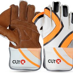 Summer Cricket Wicket Keeping Gloves Suitable for Professional Players Orange Wicket Keeping Gloves-image-63