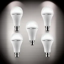 Surya (Emergency Bulb) 12W Rechargeable LED (Emergency Light) (Pack of 5) RO259 4 hrs Bulb Emergency Light-image-54