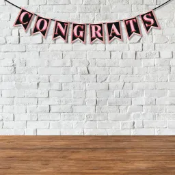 Happy Graduation Banner, Graduation Party Decorations Items(Pink) (FP4588) Banner-image-37