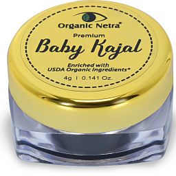 Baby Kajal Water Resistant, Smudge Proof For Normal Skin type-7