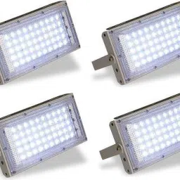 Outdoor Lamp- White 302 Flood Light Outdoor Lamp-image-115