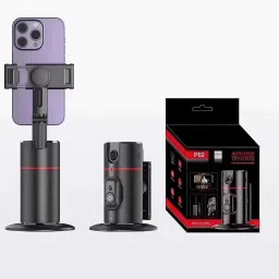 EVAAENTERPRISES Mobile Holder P03 in Black Color 2 Axis Gimbal for Mobile, Camera-5