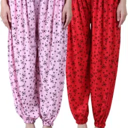 Printed Viscose Women Harem Pants-image-76