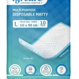 Disposable Underpads for Adults, 60 x 90 Large – 10 Units (Pack of 1) Adult Diapers - L-image-48