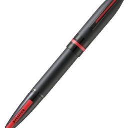CON E9108 Matte Black With Gloss Black Trim Fountain Pen – Medium Nib Fountain Pen-image-74