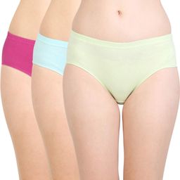 bodycare Pack of 3 Women Hipster Multicolor Panty-picture-18