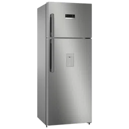 BOSCH Series 4 334 Litres 2 Star Frost Free Double Door Convertible Refrigerator with VarioInverter Compressor (CTC35S02DI, Shiney Silver)-image-41