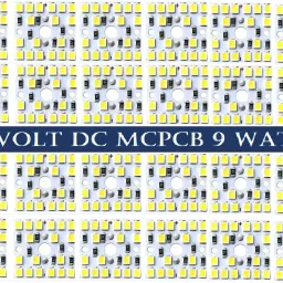(pack of 25) 12v DC MCPCB 9 watt White DC Led Bulb DOB (Direct on Board) Raw Material For Led Bulb Light Electronic Components Electronic Hobby Kit-image-42