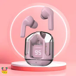 Ultrapods Max Blutooth Earbuds With Transparent Design Case & Led DisplayQ369 Bluetooth Headset-image-71