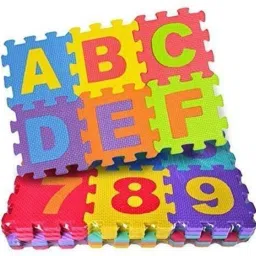 ABCD Leaning Mat (Size-Large) | 26 Alphabets and 10 Numbers | ABCD in capital letters and 0-9 Numbers | Best Learning ABCD toy for Kids| ABCD Mat for kids | Educational Toy ABCD 1234 MAT for kids (Large)-image-67