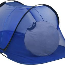 Polyester Adults Washable NAVY SINGLE Mosquito Net-image-67