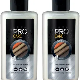 Pro Leather Shoe Moisturiser Neutral I 150 Each I Pack of 2 Leather Shoe Cream-image-77