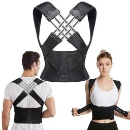 Back Brace Fixer for Men & Women | Shoulder Chest Straight Belt Posture Corrector-image-58