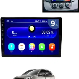 9inch Android Touch Screen Full HD Bluetooth/Wifi/ For Car-76 Black LED-image-7