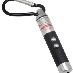 GLARIXA Pocket Laser Light, Laser Torch with Emergency LED Light and Key Chain Hook-picture-13
