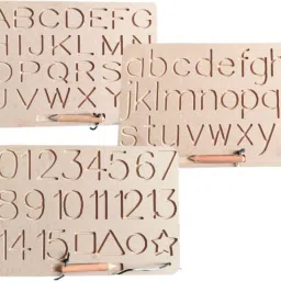 Wooden Tracing Board for Kids (Alphabets,Numbers)-image-30