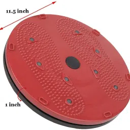 aim Tummy Twister AB Exercise Acupressure Fat Burning Weight Loss Step Machine Red Ab Exerciser image 4