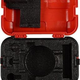 Auto Level Survey Box | Empty Plastic Case for Auto Level Machines | Durable & Waterproof Storage for Bosch, Sokkia, Nikon & More (Red) image 2