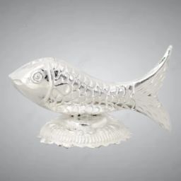 Fish Figurine for Good Luck and Gifts Decorative Showpiece - 9 cm_I44 Decorative Showpiece - 9 cm-image-96