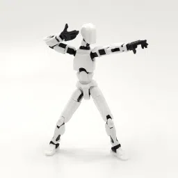 Dummy 13 Action Figure Robot | Build It Yourself Toy | 3D Printed (5.5inches)-image-67