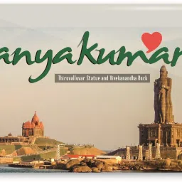 Love Kanyakumari I Thiruvalluvar Statue and Vivekanandha Rock I Souvenir I Fridge Magnet Pack of 1-image-57