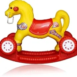 shiv online CHETAK Horse with Rocking Function and Running Ride-On Rideons & Wagons Non Battery Operated Ride On image 2