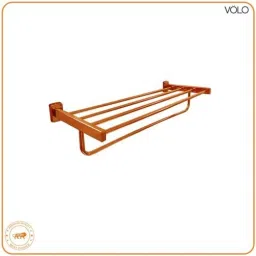 STAINLESS STEEL Napkin Rack/Towel Rack:Stylish and Functional Storag (Rose Gold) Gold Towel Holder-image-53