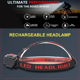 care 4 USB Rechargeable Long range Emergency Headlamp Torch Light For Outdoor Torch image 2